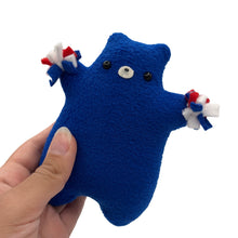Load image into Gallery viewer, baby red white and blue bear
