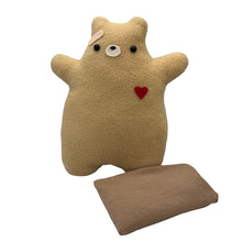 Load image into Gallery viewer, weighted boo-boo bear with heatable / cooling pouch plush
