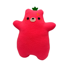 Load image into Gallery viewer, glowy strawberry bear plush
