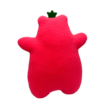 Load image into Gallery viewer, glowy strawberry bear plush
