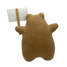 Load image into Gallery viewer, custom sign bear plush
