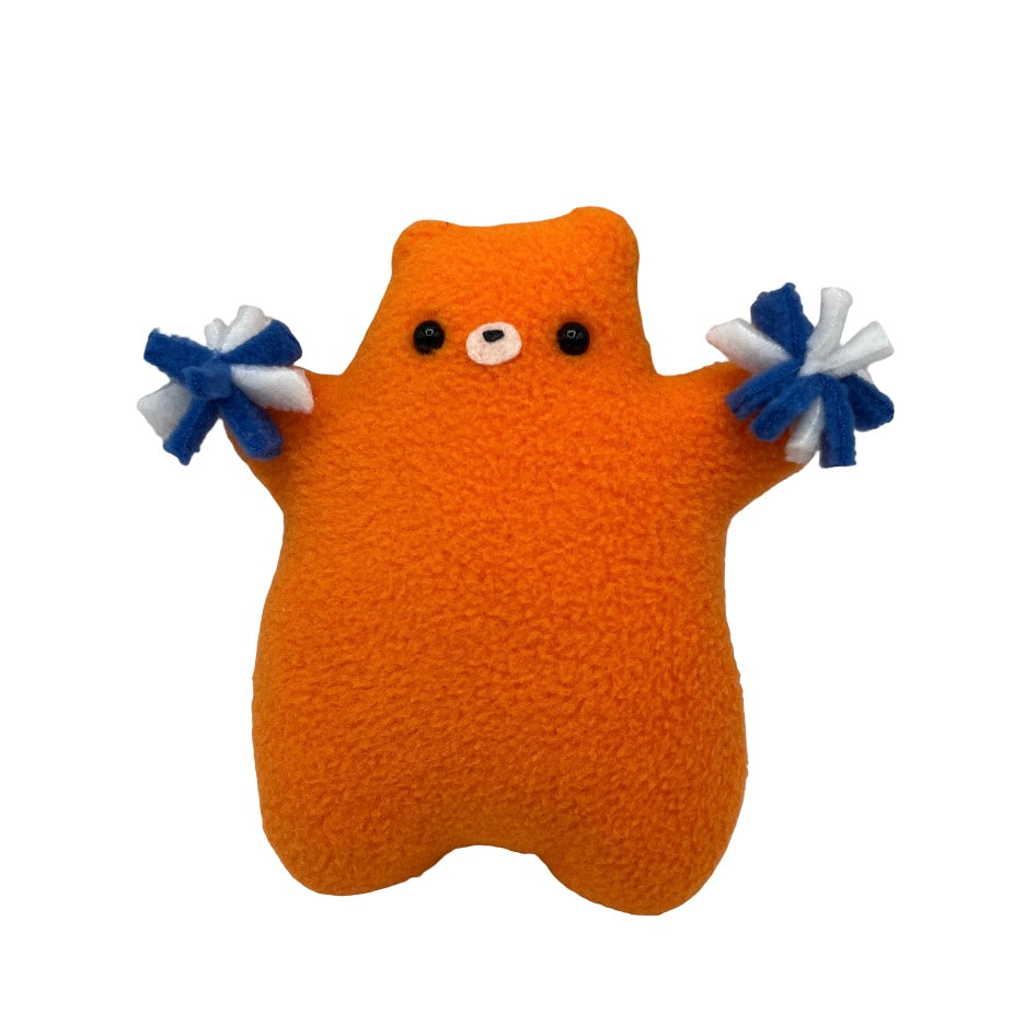 baby pom pom bear (customizable colors and keychain available)