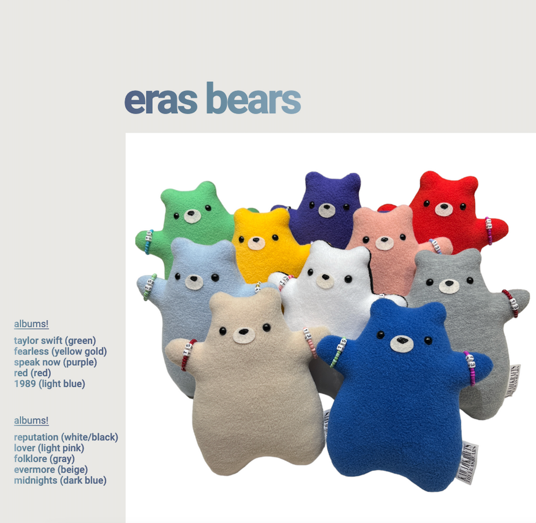eras bears – kawaiikrafts