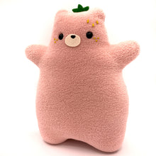 Load image into Gallery viewer, pink strawberry bear plush
