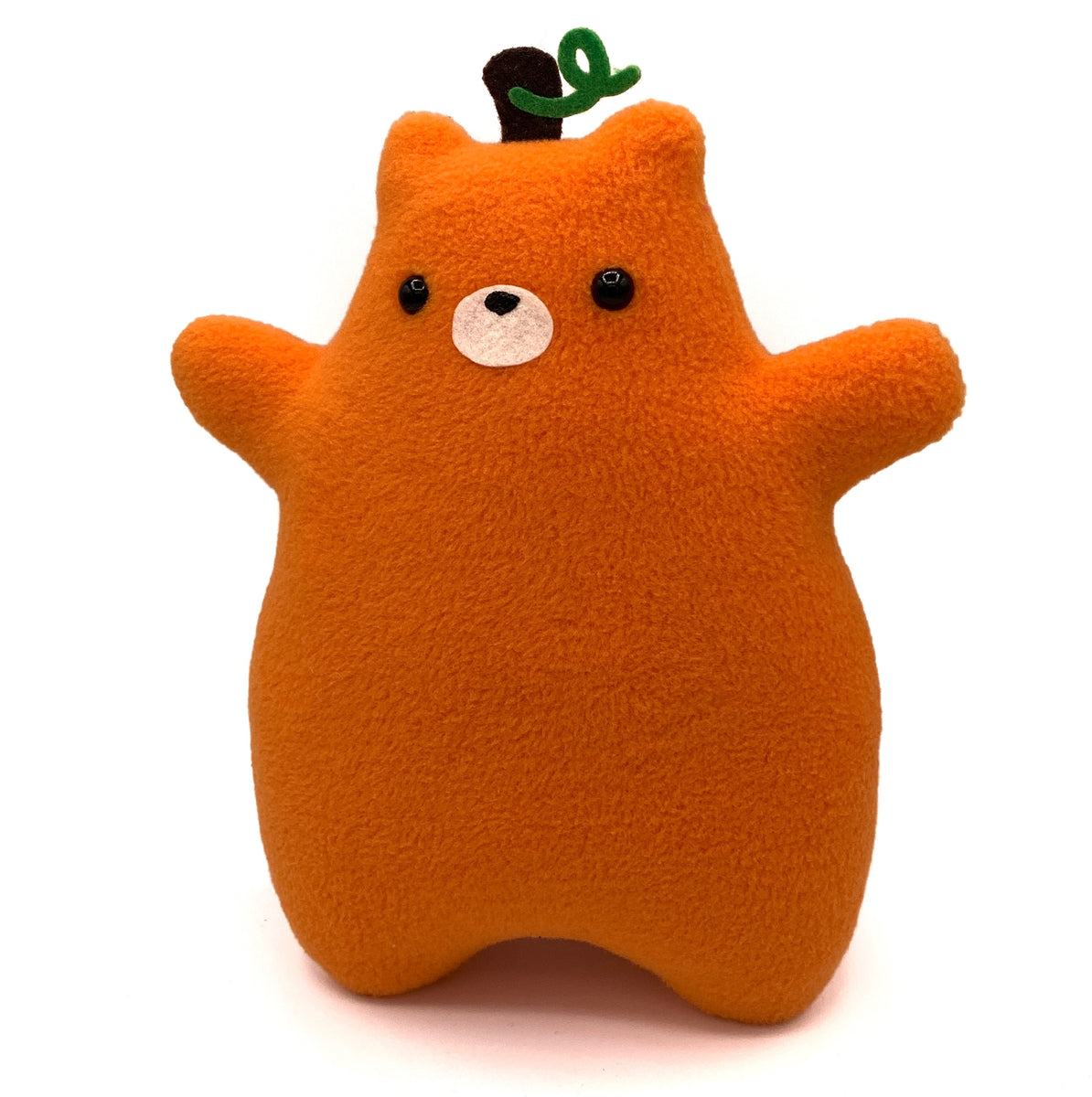 pumpkin bear plush – kawaiikrafts